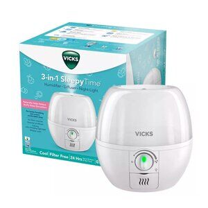 Vicks 3-in-1 Sleepy Time Humidifier Diffuser Nightlight